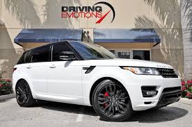 The supercharged v8 in the hse dynamic and autobiography versions produces 518 horsepower. 2014 Land Rover Range Rover Sport Supercharged Autobiography Autobiography Stock 5655 For Sale Near Lake Park Fl Fl Land Rover Dealer