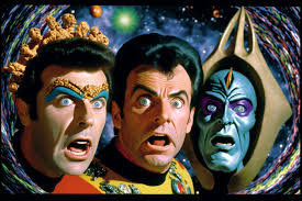 Star Trek reimagined as a 1930s movie serial.