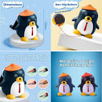 Cute Cartoon Penguin Shaped Manual Color Pencils/Pencil ...