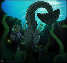 Sea monster concept art