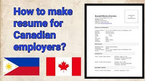 Create a professional resume with templates that pass applicant tracking systems—you'll land more interviews. Paano Gumawa Ng Resume For Canadian Employers Ofw Filipino Applicants Youtube