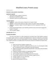 For some time it was the method of choice for accurate protein determination for cell fractions, chromatography fractions. Proteasome Assay To Test Caspase