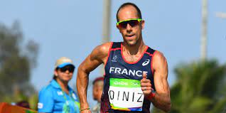 Yohann diniz (born 1 january 1978) is a french race walker. We Are Mistaken For Clowns Yohann Diniz Protests Against The Weather Conditions At The World Athletics Championships In Qatar Teller Report
