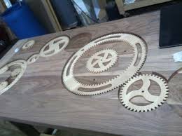 Gear Table Acrylic Table Table Gears