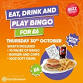 Eat, Drink & Play - Coatbridge - 30/10/25 event image