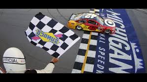 We want to win every race, but definitely here, said mark rushbrook, global director for ford performance. Larson Outlasts Elliott At Michigan Again Wthr Com