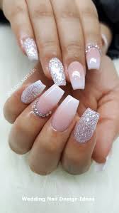 Kratke Gelove Nehty Ombre
