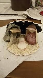 Presepe Con Le Conchiglie Seashell Crafts Christmas Crafts Nativity Scene