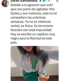 🔴 ÚLTIMA HORA El PSOE anuncia que denunciará a Vito Quiles por la supuesta  agresión a Sarah Santaolalla y pedirá que sea declarado persona non grata  en el Senado. Esto ya no