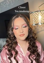 Pink Quinceanera Makeup Glitter