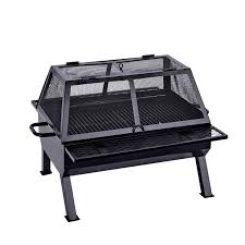 Installed over a 6 compacted stone base and 1 layer of bedding sand. Product Living Accents Rectangular Deep Fire Bowl Wood Fire Pit Grill 26 In H X 26 In W X 35 In D Steel