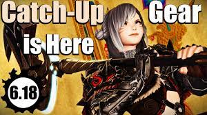 Gear Catch-Up - Item Level 590 & 600 Weapons in Minutes (FFXIV - 6.18) -  YouTube