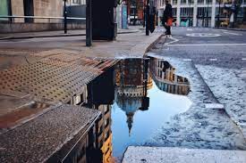 St Paul S Puddle Reflection In London Uk Reflection Photography Puddle Photography Water Reflections