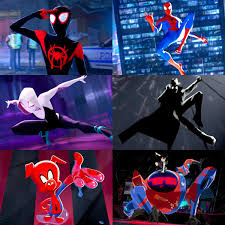 Miles nods and they walk through the doors. Rotten Tomatoes On Twitter Spider Man Into The Spider Verse S Team Of Spider People With Voice Cast Miles Morales Shameik Moore Peter Parker Jake Johnson Gwen Stacy Hailee Steinfeld Spider Man Noir Nicolas Cage Spider Ham John