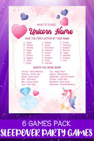 Birthday Party Sleepover Games For Girls Girls Slumber Party Games Bundle Girls Slumber Party Pajama Party Girls Birthday Party Slumber Party Games 147 Sleepover Games Sleepover Party Games Slumber Party Activities
