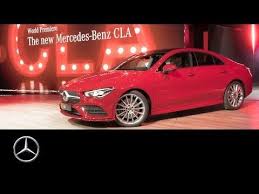 Mercedes Benz Cla Coupe 2019 World Premiere At Ces In Las Vegas Re Live Youtube