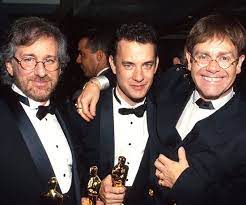 Revisit Iconic Oscars Moments From The Past Tom Hanks Steven Spielberg Elton John