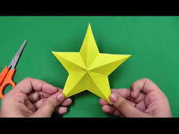 With the reflection on the water buy only decorations and christmas lights that are rated for outdoor use. How To Make Simple Easy Paper Star Diy Paper Craft Ideas Videos Tutorials Youtube