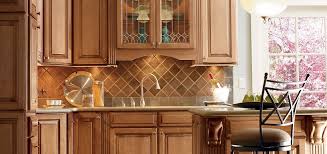 kitchen cabinets glazed light wood