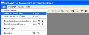 Leitz 1686 vorlage download großartig barcode labels in. Anleitung Zur Beschriftung Von Registerdeckblatter Mit Neteasyprint