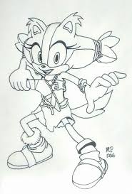 Sonic Boom Sticks Lineart By Spongedudecoolpants On Deviantart
