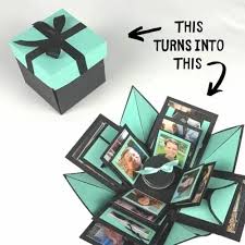 It may sound obvious but using a box that is the right size for your gift is an important aspect of shipping gifts. Explosion Box Diy Instructions Chaotically Yours
