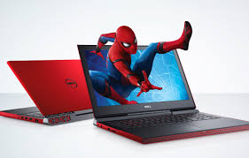 Convenient green download buttons allow you to upload images without any additional interference. Wallpaper Laptop Promo Spider Man Dell Laptop Peter Parker Tom Holland Spider Man Homecoming Images For Desktop Section Hi Tech Download