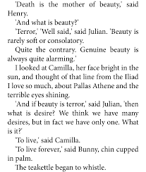 Donna tartt, the author of two hugely popular books, especially her spectacular debut, the secret history, is in fine form here. Pin On Beauty Is Terror