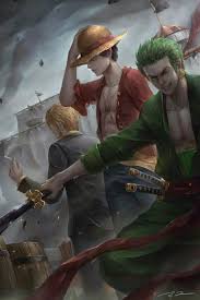 You can also upload and share your favorite luffy x zoro wallpapers. Luffy Zoro And Sanji Orang Animasi Gambar Karakter Gambar Tokoh