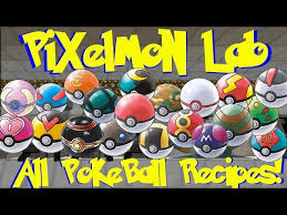 Makes 2 great ball discs. Pixelmon Lab All Pokeball Crafting Recipes Minecraft Pokemon Mod Flipboard
