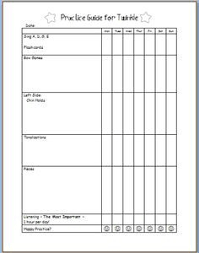 Suzuki Violin Book 1 Practice Chart Google Search