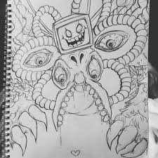 Seriously, i think omega flowey his the best thing of the game. Jelly Goo Poo Omega Flowey Sketch K I M Really Proud Of