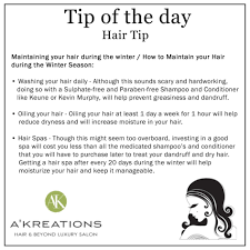 Use a hot oil treatment twice a. How To Take Care Of Your Hair During Winter Blog A Kreations Luxury Salon