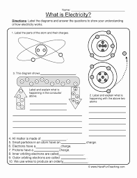 Static Electricity Worksheet Answers Best Of Electricity Worksheet Year 4 Livinghealthybulletin In 2020 Science Worksheets Matter Worksheets 6th Grade Science