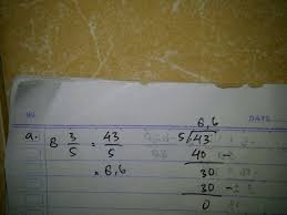 Pembagian pecahan campuran 3 bilangan. Nyatakan Bilangan Bilangan Berikut Sebagai Pecahan Desimal A 8 3 5b 9 5 8caranya Dengan Brainly Co Id