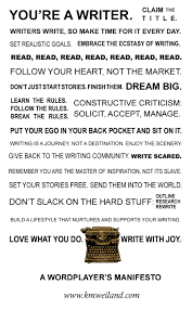 See full list on studentsunionucl.org Writing Manifesto Helping Writers Become Authors