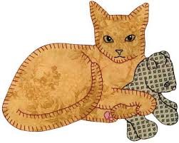 Made using a freezer paper appliqué technique. Pin By Becki White On Quilts Dogs And Cats Cat Quilt Cat Quilt Patterns Cat Applique