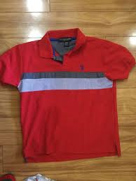 u s polo polo assn boys polo shirt size 14 16 short