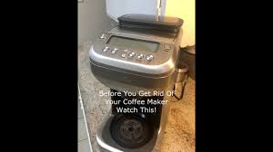 Maybe you would like to learn more about one of these? Breville Coffee Maker With Grinder How To Remove And Clean The Back Of The Round Metal Disc Disk Youtube