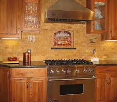 travertine tile backsplash classic