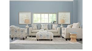 Grayfield Cream 7 Pc Living Room Living Room Sets Beige Living Room Sets Furniture Sectional Living Room Layout Living Room Sets