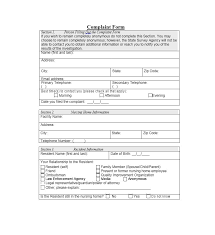 49 Employee Complaint Form Letter Templates Templatearchive