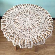 This design checks all the boxes. Classic Pineapple Crochet Pattern Table Cover Popular Round Tablecloths For Mom 100 Handmade Table Topper Nightstand Cover For Home Deocr From Crochetlxj 15 26 Dhgate Com