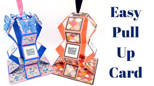 In this video lawn fawn contributor eloise shows us how to make a cute rawr di. Easy Pull Up Card Mixed Up Craft