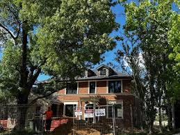 Why is this couple building a Georgian style house in the middle of  Canberra?