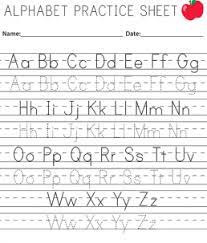 Just roll the die identify the number and trace that many letters on the 20 grid. 9 Free Printable Handwriting Worksheets Bostitch Office