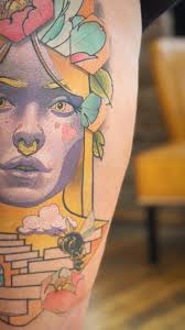 Here is another incredible original piece created by yours truly! Tattooing  has evolved in countless ways, but from the very beginning, my primary  focus has been