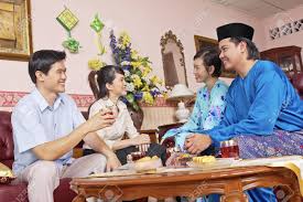Av solutions provides audio, video and lighting support to the corporate community, meeting planners, production companies, tradeshows and conventions.we. Malay Couple Entertaining Guests On Hari Raya Open House Stock Photo Picture And Royalty Free Image Image 85737131