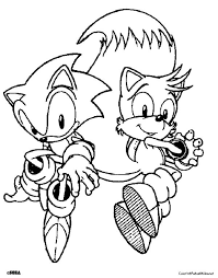 Free, printable coloring pages for adults that are not only fun but extremely relaxing. Sonic And Tails Coloring Pages Sonic Coloring Pages To Print Free Coloring Library