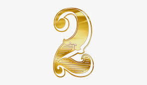 free collection of 30 printable gold numbers gold number 2 png transparent png 452x640 free download on nicepng